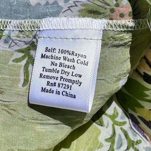 Johnny Was Boho Floral Rayon Tank Top | Size M - Picture 4 of 5